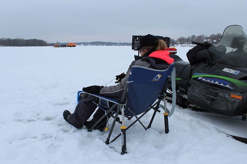 Germany - ice fishing game